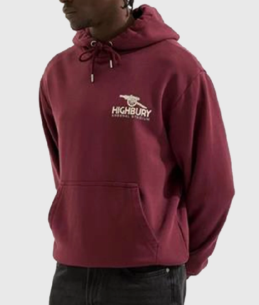 Arsenal Classics Burgundy East Stand Hoodie