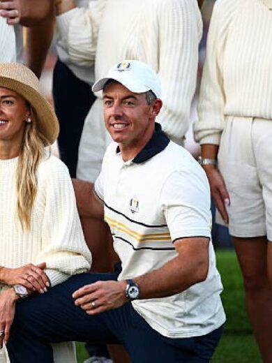 2025 Ryder Cup Rory McIlroy White Polo Shirt