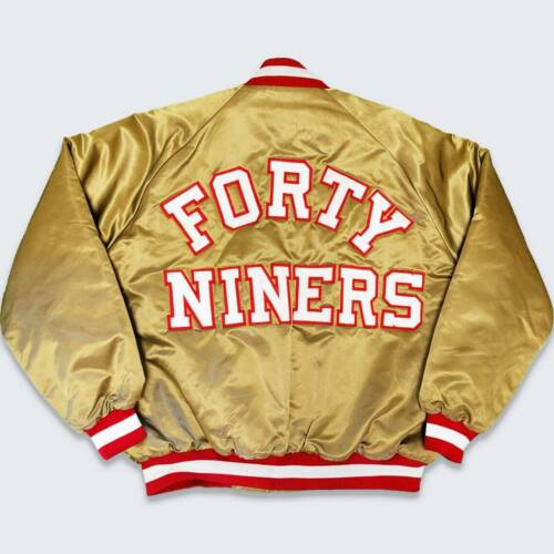 49ers Gold San Francisco Bomber Jacket