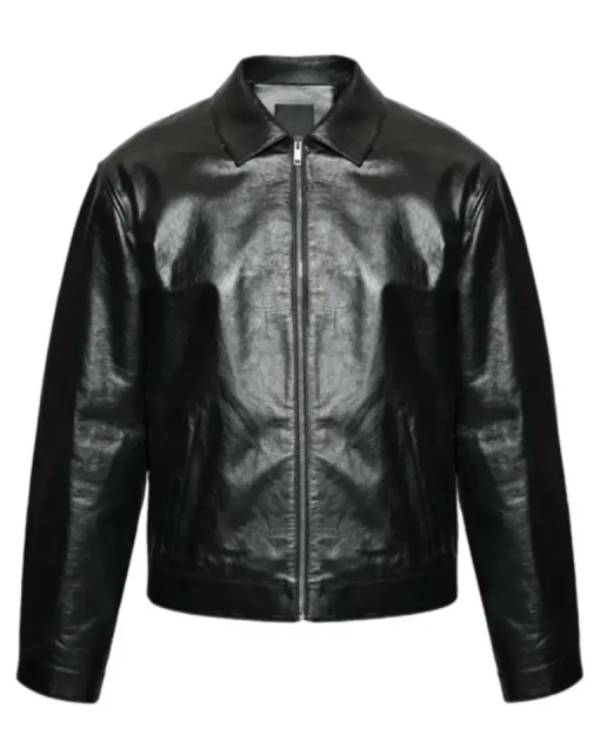 Travis kelce Chiefs Game Leather Jacket