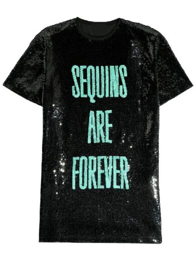 Sequins Are Forever T-Shirt Dress