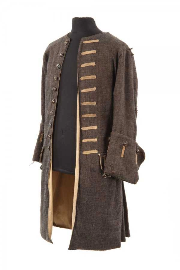 Jack Sparrow Pirates of The Caribbean Wool Coat