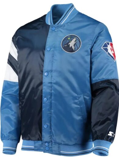 75th Anniversary Minnesota Timberwolves Leader Jacket