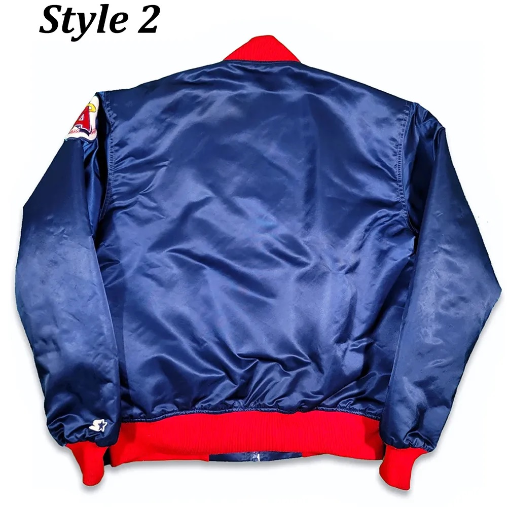 80s California Anaheim Angels Bomber Jacket
