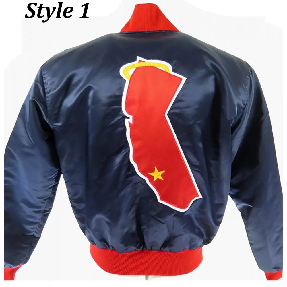 80s California Anaheim Angels Bomber Jacket