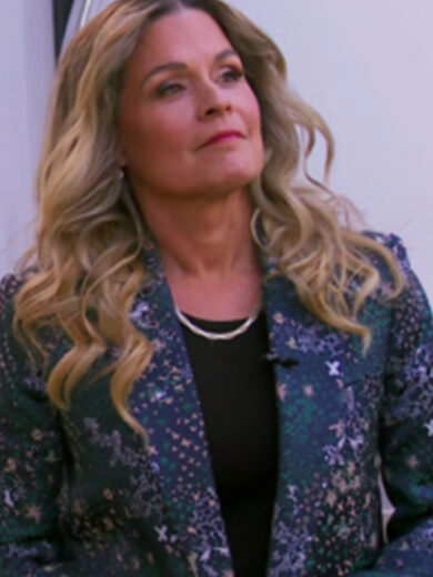 Alex Vs America S05 Blue Printed Blazer