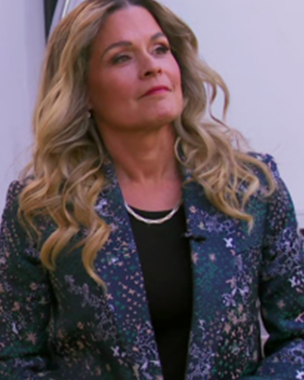 Alex Vs America S05 Blue Printed Blazer