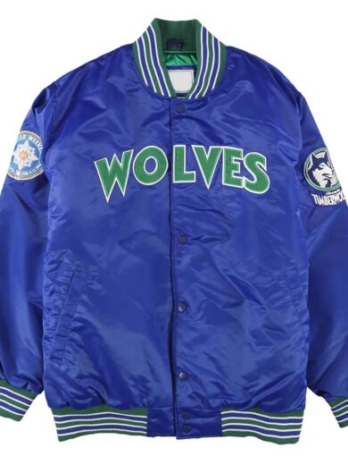 All Star Weekend Minnesota Timberwolves Blue Jacket