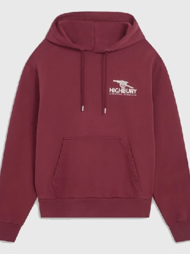 Arsenal Classics Burgundy East Stand Hoodie