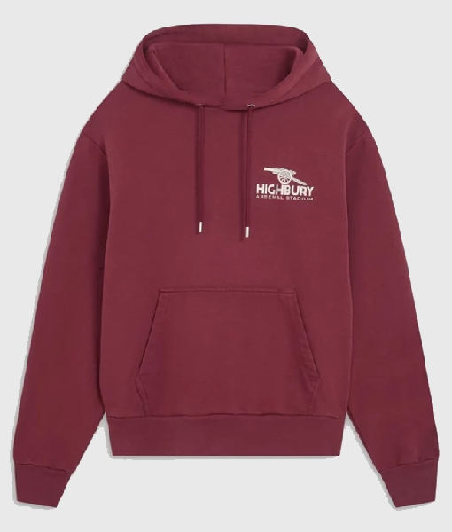 Arsenal Classics Burgundy East Stand Hoodie