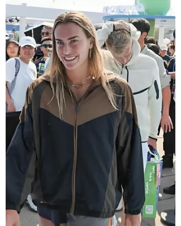Aryna Sabalenka 2025 Wuhan Open Two-Tone Jacket