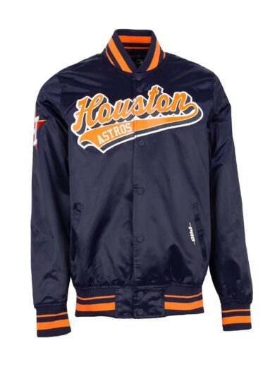 Astros Pro Standard Script Tail Jacket