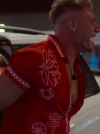 Aussie Shore Callum Hole Red Shirt