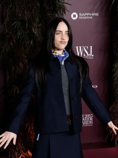 Billie Eilish WSJ Innovator Award 2025 Blazer
