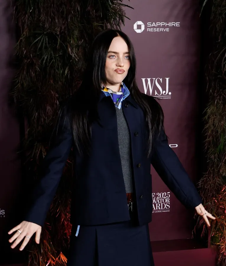 Billie Eilish WSJ Innovator Award 2025 Blazer