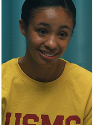 Boots S01 Troy Leigh-Anne Johnson USMC Yellow T-Shirt