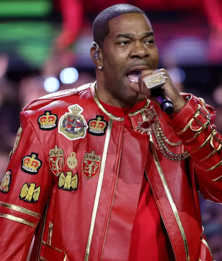 Busta Rhymes 2025 MTV Video Music Awards Leather Jacket - Image 2