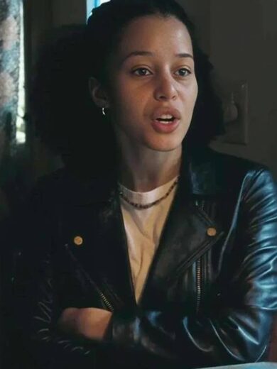 One Battle After Another Chase Infiniti Leather Jacket