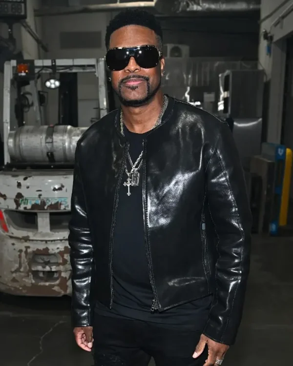 Chris Tucker Truth To Power Tour Black Leather Jacket