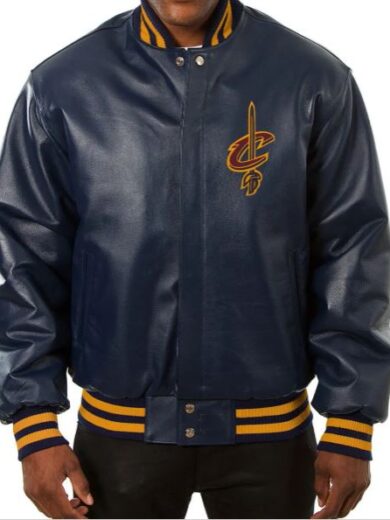 Cleveland Cavaliers Leather Jacket