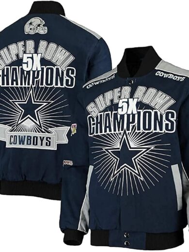Dallas Cowboys Super Bowl Championship Jacket