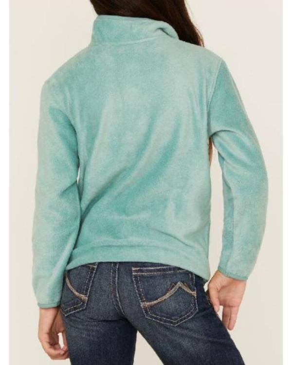 Heartland S19 Emmanuella Spencer Turquoise Aztec Print Sweatshirt