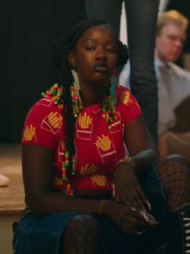 English Teacher S02 Aliyah’s Interlude Red Top