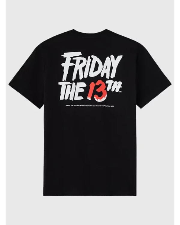 Friday The 13th Jason Black Graphic T-Shirt