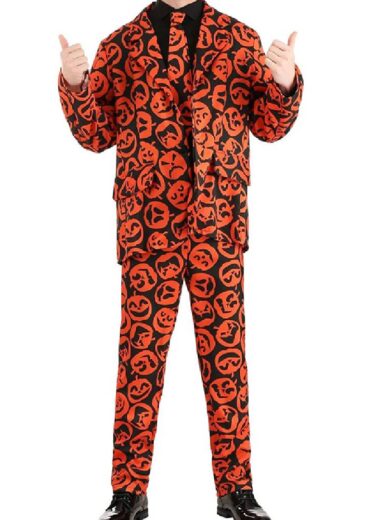 Halloween Party Pumpkin Suit