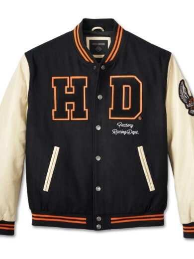 Harley Davidson 120th Anniversary Wool Varsity Jacket