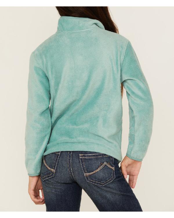 Heartland S19 Lyndy Borden Turquoise Aztec Print Sweatshirt