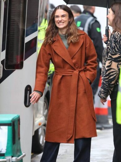 Black Doves Keira Knightley Coat