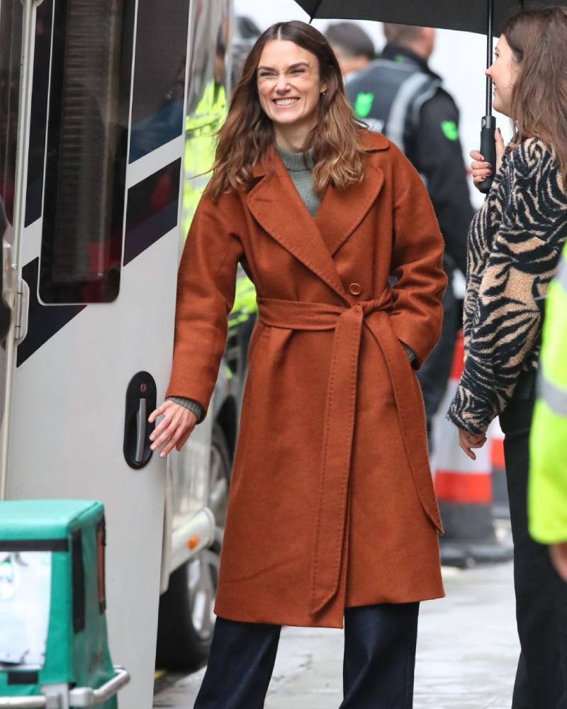 Black Doves Keira Knightley Coat
