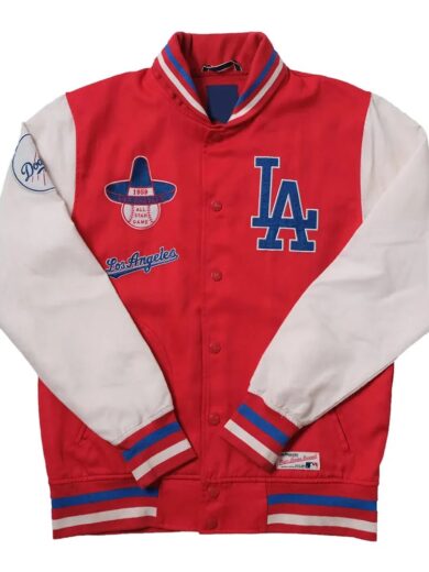 LA Dodgers 1959 and White Varsity Jacket