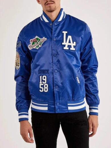 LA Dodgers World Series 1988 Varsity Satin Jacket