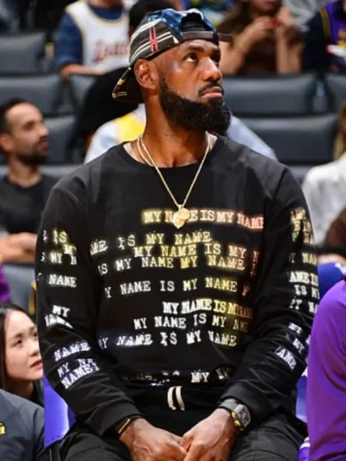 LeBron James Los Angeles Lakers Preseason 2025 Printed Sweatshirt