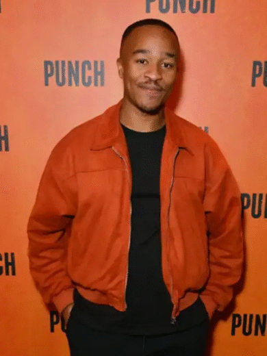 Liam Aguiyi Press Night After Party Punch Jacket