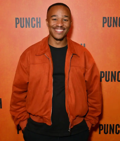 Liam Aguiyi Press Night After Party Punch Jacket