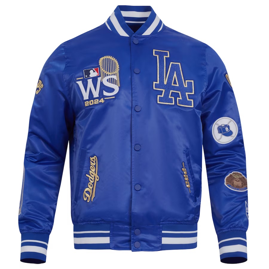 Dodgers 2024 World Series Champions Full-Snap Jacket