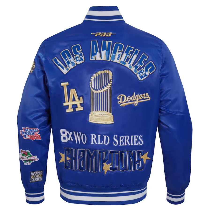Dodgers 2024 World Series Champions Full-Snap Jacket