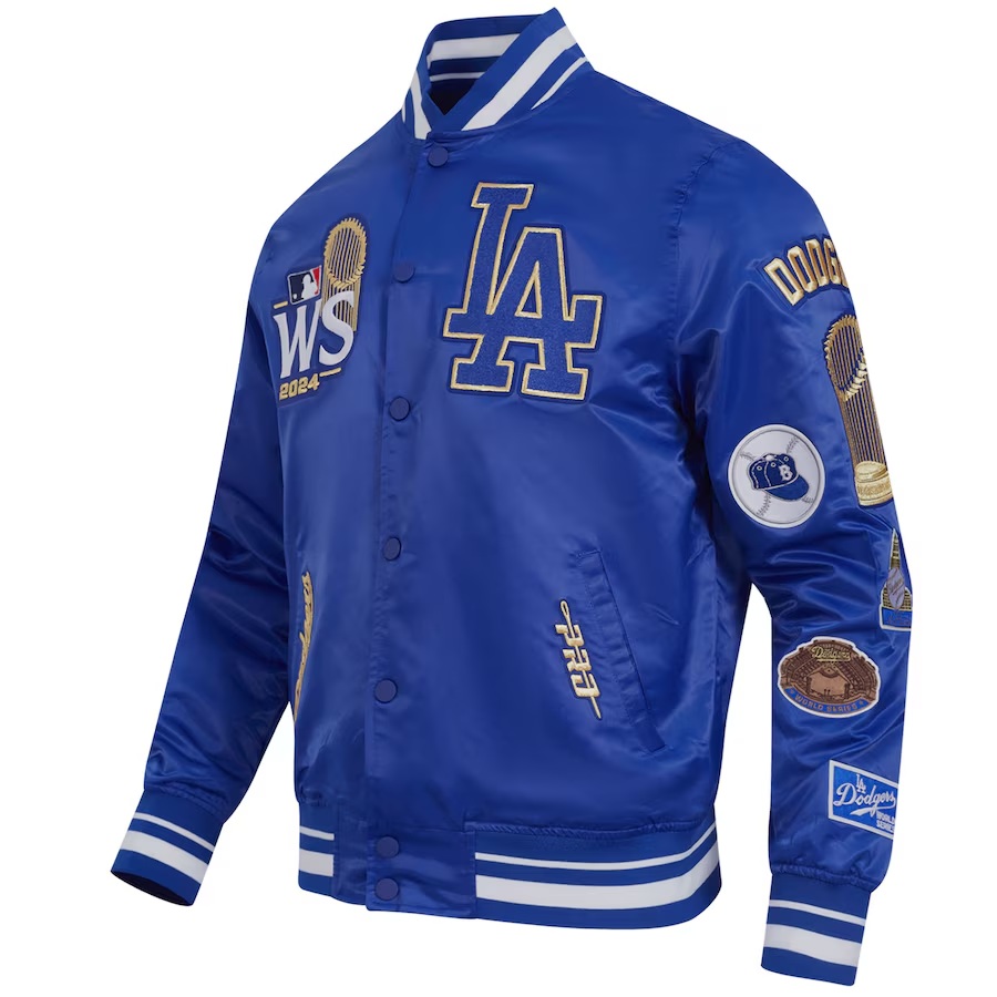 Dodgers 2024 World Series Champions Full-Snap Jacket