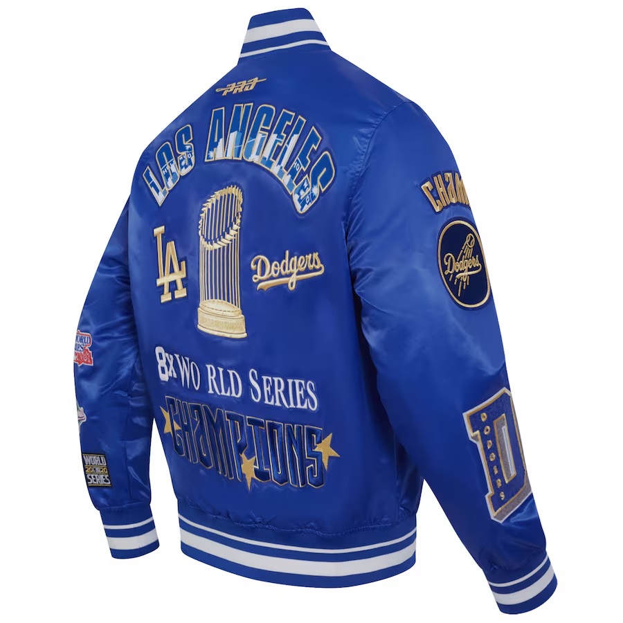 Dodgers 2024 World Series Champions Full-Snap Jacket