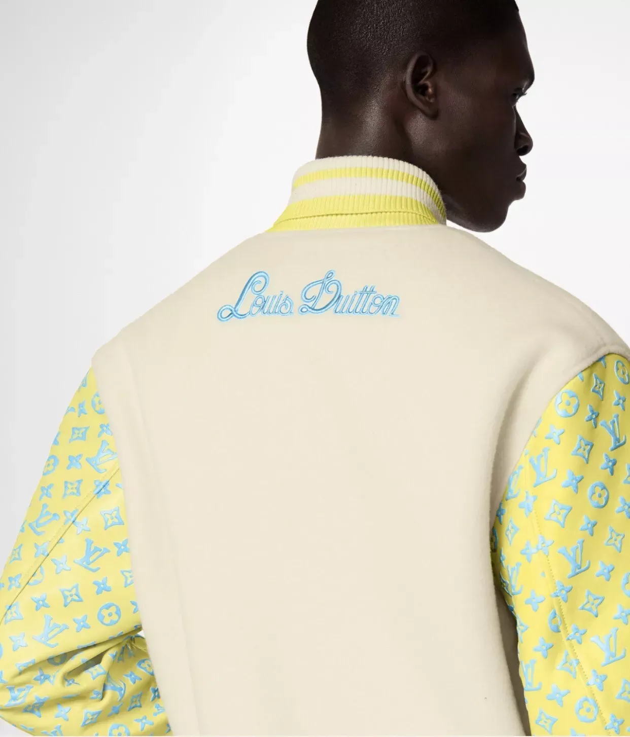 Louis Vuitton Monogram Playground Varsity Blouson Jacket