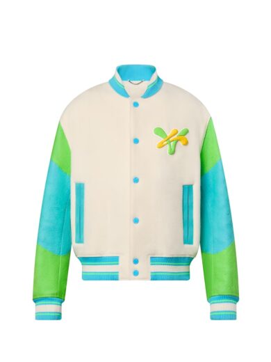 Louis Vuitton Rainbow Playground Varsity Blouson Jacket