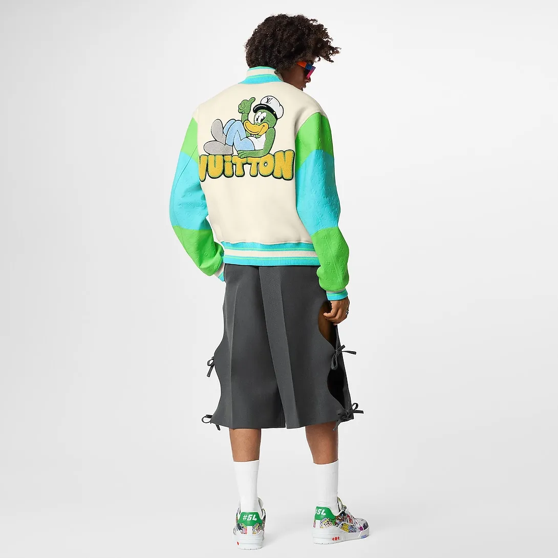 Louis Vuitton Rainbow Playground Varsity Blouson Jacket
