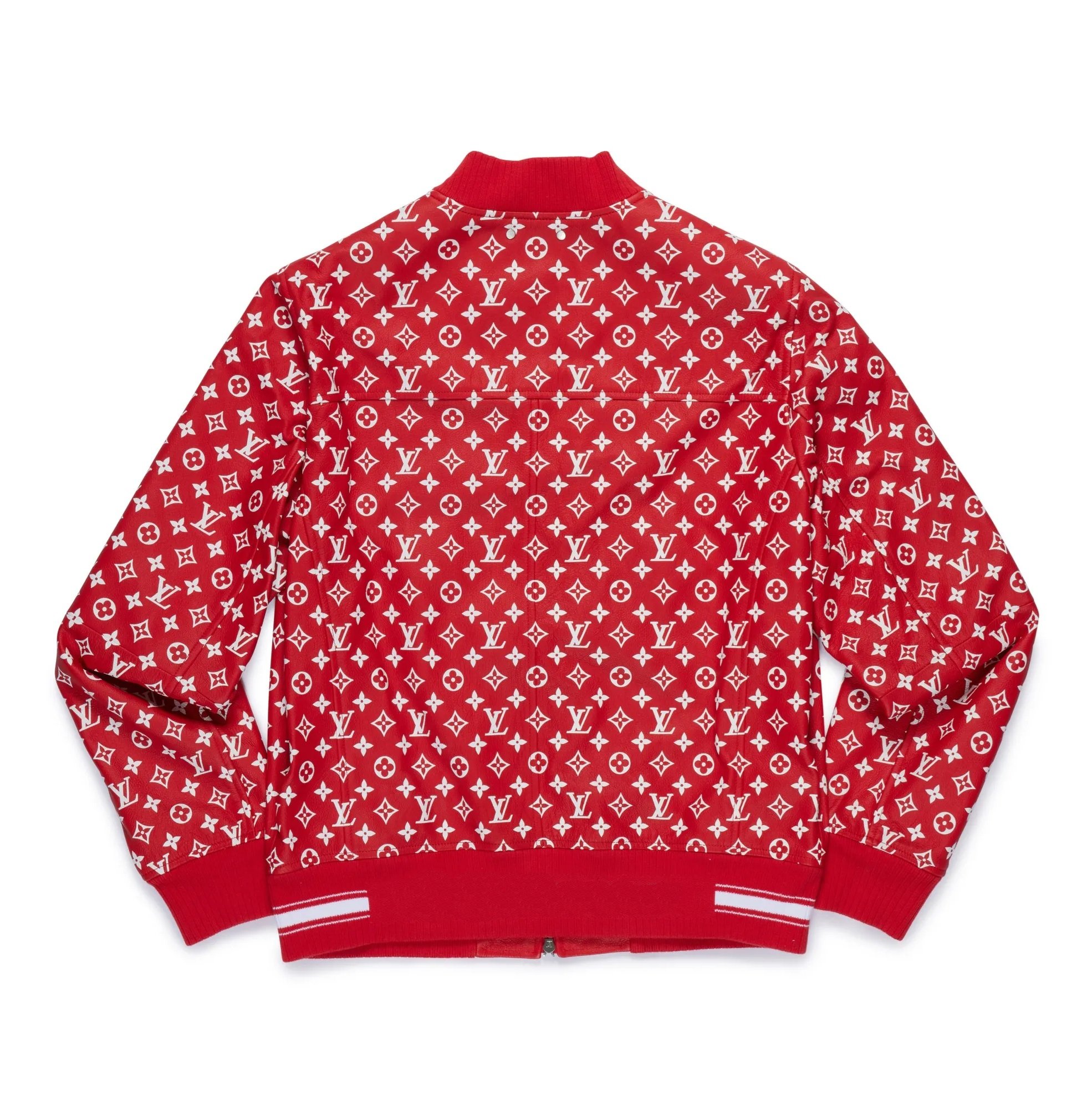 Louis Vuitton Supreme LV Baseball Varsity Jacket