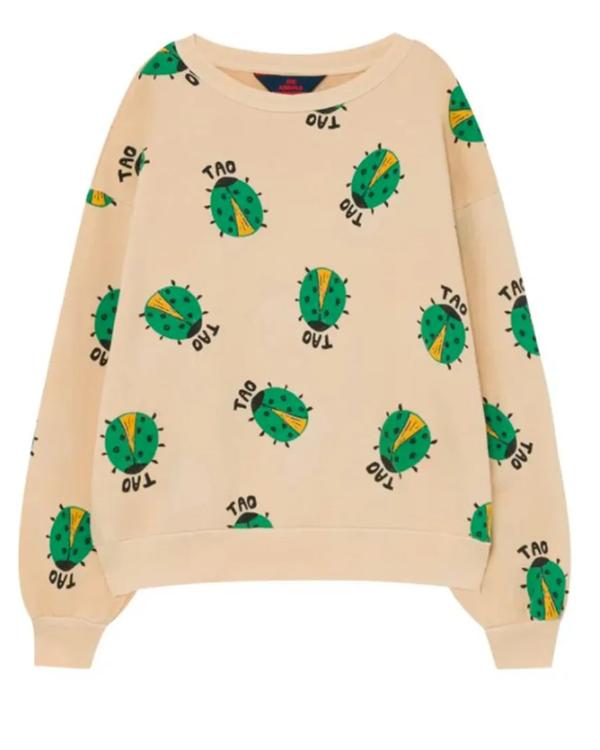 French Lover 2025 Sara Giraudeau Tao Bug Print Sweatshirt