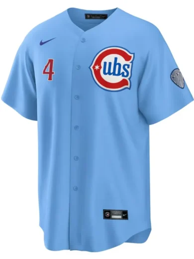 Chicago Cubs Pete Crow Armstrong Nike Light Blue Alternate Player Jersey