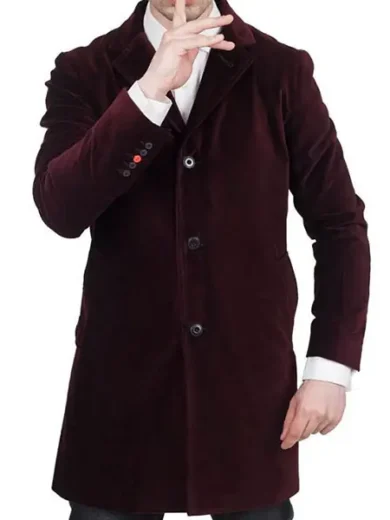 12th Doctor Who Maroon Coat