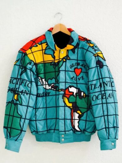Global Love Peace Jeff Hamilton Jacket